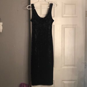 Long black dress